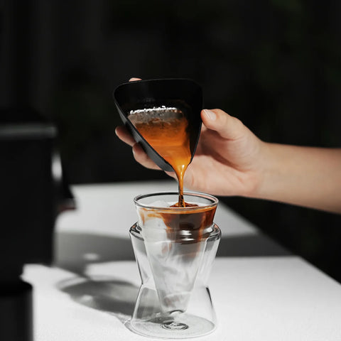MHW-3Bomber Coffee Bean Dosing Plate - Black