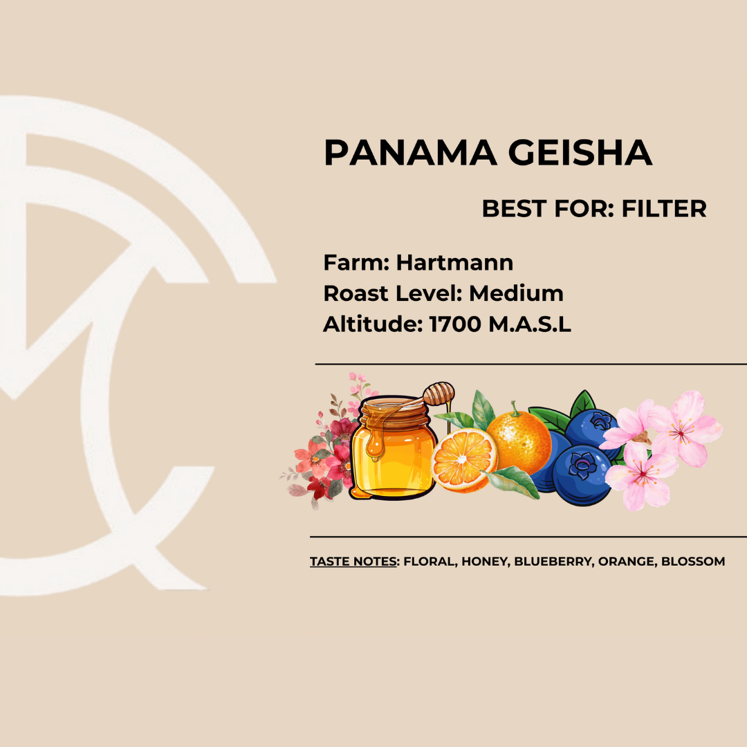 THE COFFEE MERCHANT-Colombia Jasmine Geisha Specialty (250g) Coffee Beans