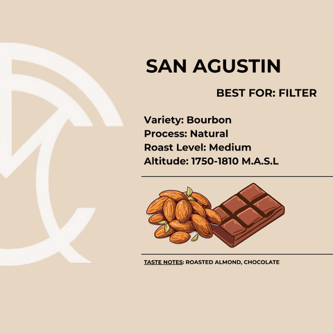THE COFFEE MERCHANT EL SALVADOR SAN AGUSTIN (200G) Coffee Beans