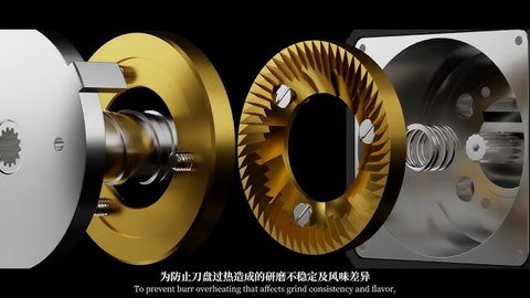 MHW Bomber 74 mm Titanium Burr