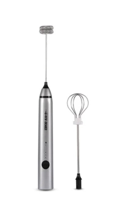 Mhw-3Bomber Electric Milk Frother - Silver