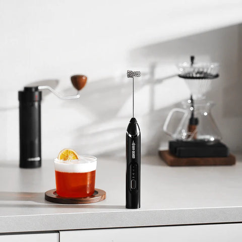 MHW-3BOMBER Electric Milk Frother - Black