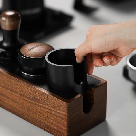MHW-3BOMBER Wood Portafilter Holder 51-58mm Universal