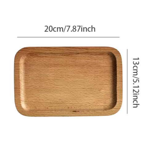 Rectangular Wooden Tray Light wood