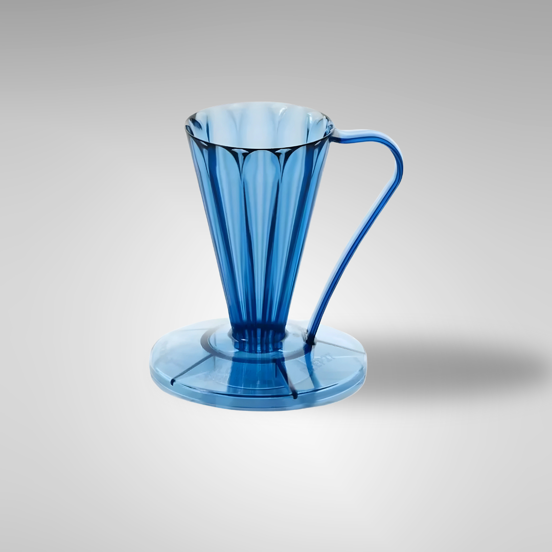 CAFEC Flower Dripper Deep27-Clear Navy