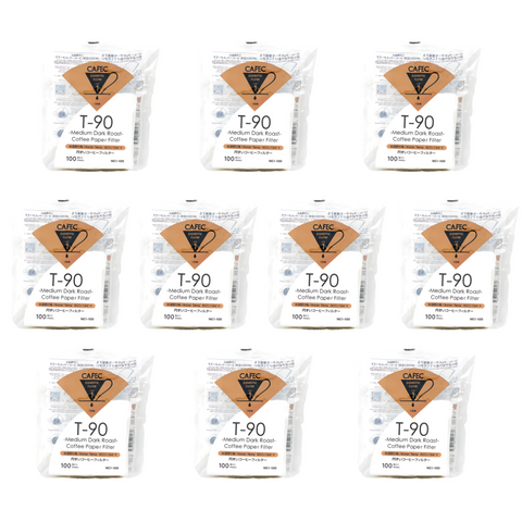 CAFEC  Medium Roast V60 Coffee Paper Filters Cup 1 (Pack of 100)