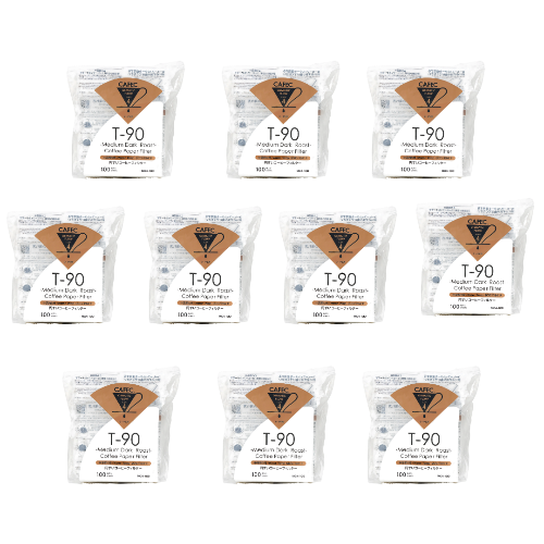 CAFEC Medium Roast T-90 Coffee Paper Filters Cup 4 (100 Filters)