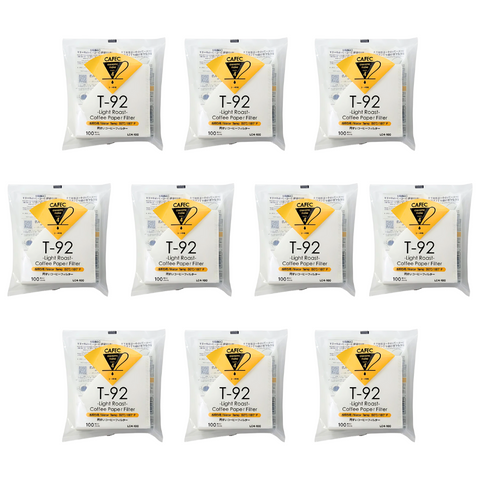 CAFEC Light Roast V60 Coffee Paper Filters Cup 4 (Pack of 100)