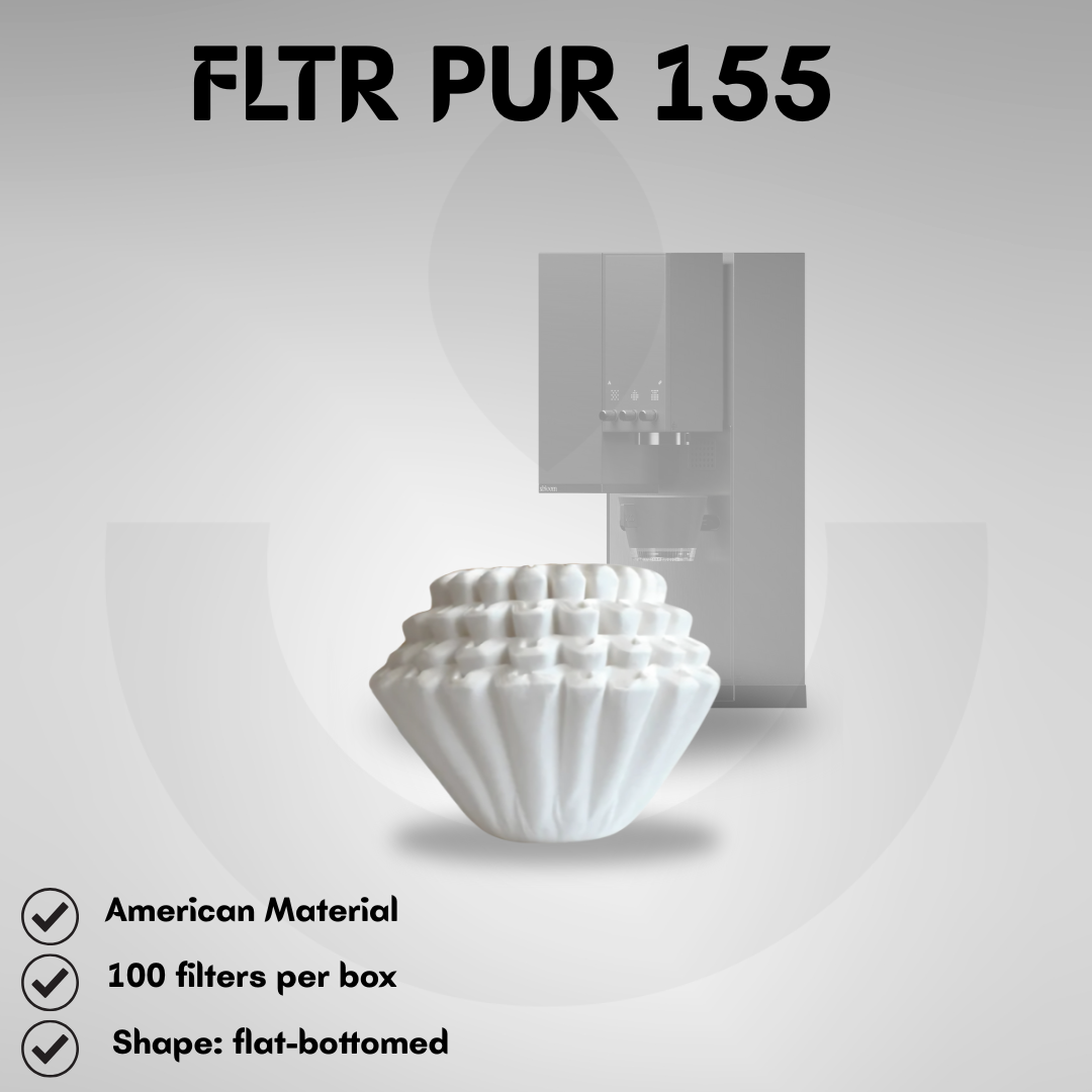 FLTR PUR 155mm  -100 Coffee Filters/ Fits Xbloom